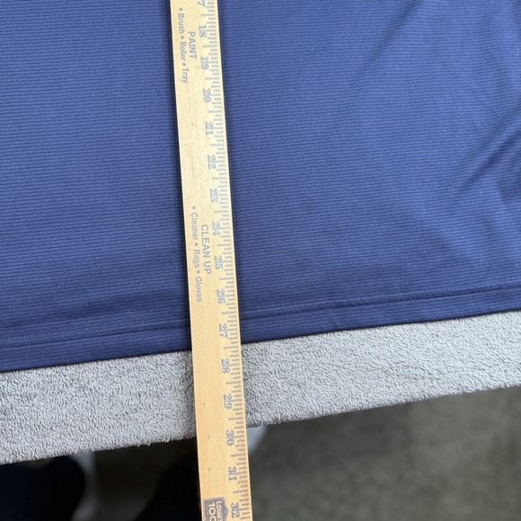 Under Armour Golf Shirt Mens XL Blue HeatGear Performance Polo - Picture 7 of 8